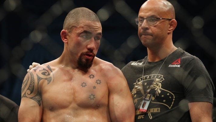 Robert Whittaker Reacts After KO Loss To Israel Adesanya At UFC 243