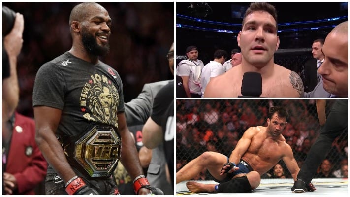 Jon Jones Blasts Chris Weidman & Luke Rockhold For Failed Light Heavyweight Bids 1 Jones Rockhold Weidman