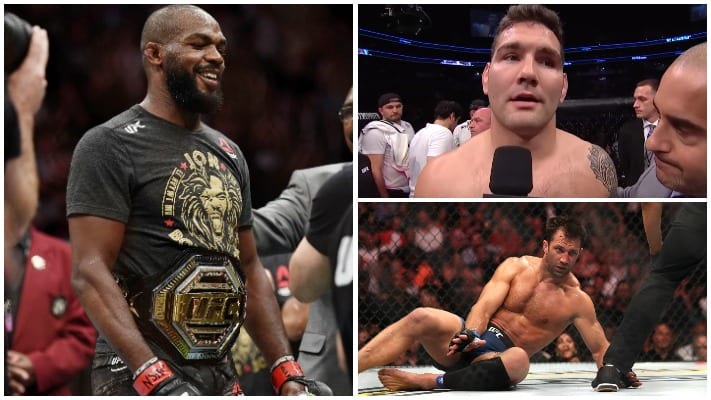 Jon Jones Blasts Chris Weidman & Luke Rockhold For Failed Light Heavyweight Bids