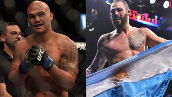 Santiago Ponzinibbio Out Of UFC 245 Fight With Robbie Lawler
