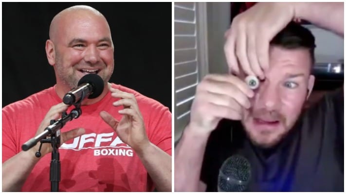 Dana White Doubts Michael Bisping Fought With Fake Eye