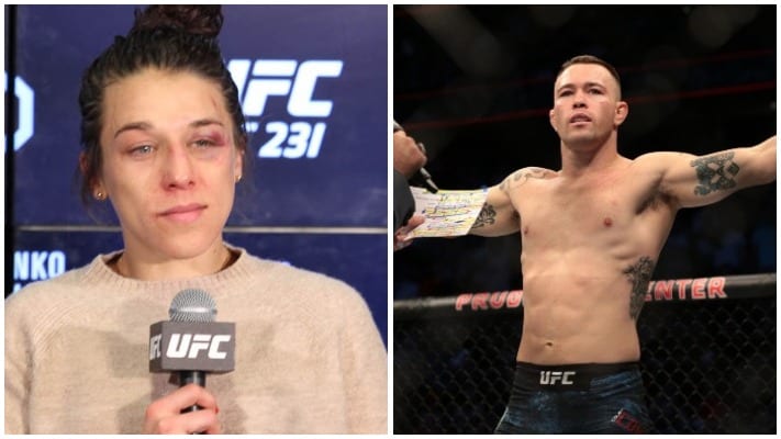 Joanna Jedrzejczyk Comments On Colby Covington's 'Shady' American Top Team Antics 1 jedrzejczyk covington