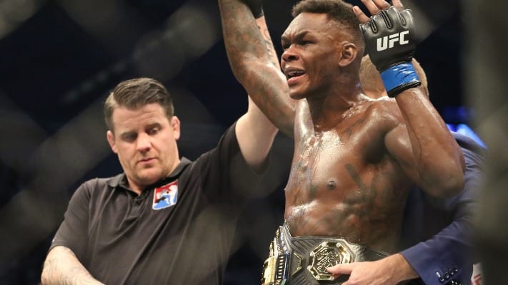 UFC Rankings Update: Israel Adesanya Jumps Into P4P Top 10, Cain Velasquez Removed At Heavyweight
