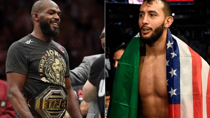 Jon Jones Continues To Mock Dominick Reyes’ Failed NFL Run