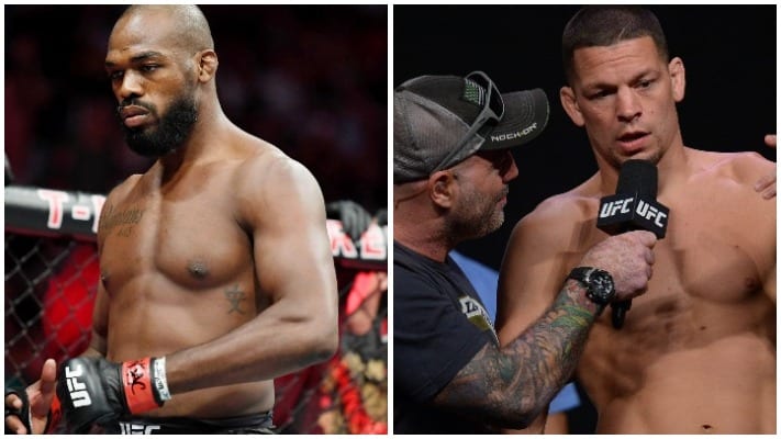 Jon Jones Sympathizes With Nate Diaz Following USADA Issues 1 Jones Diaz