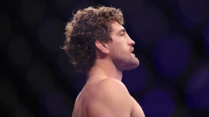 Ben Askren reacts to his knockout loss against Jake Paul