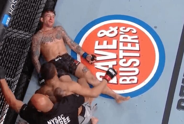 Kevin Lee Puts Gregor Gillespie To Sleep With Head Kick – UFC 244 Highlights