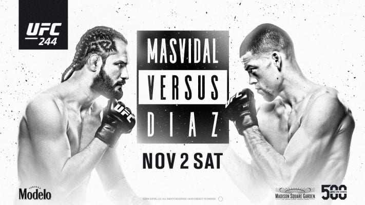 UFC 244 Results: Jorge Masvidal Tops Nate Diaz Due To Doctor Stoppage