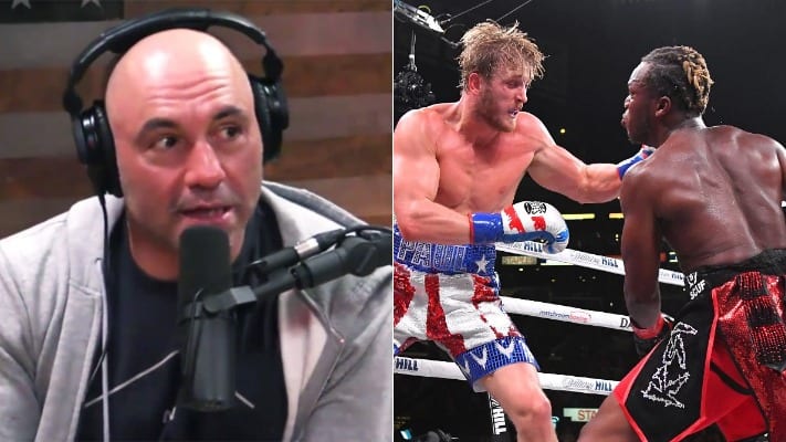 Joe Rogan Reacts To KSI vs. Logan Paul