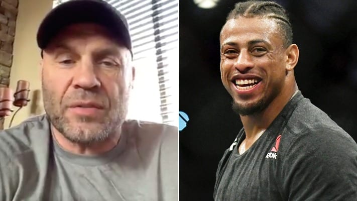 Randy Couture Wished Greg Hardy Luck Before UFC Moscow (Video)