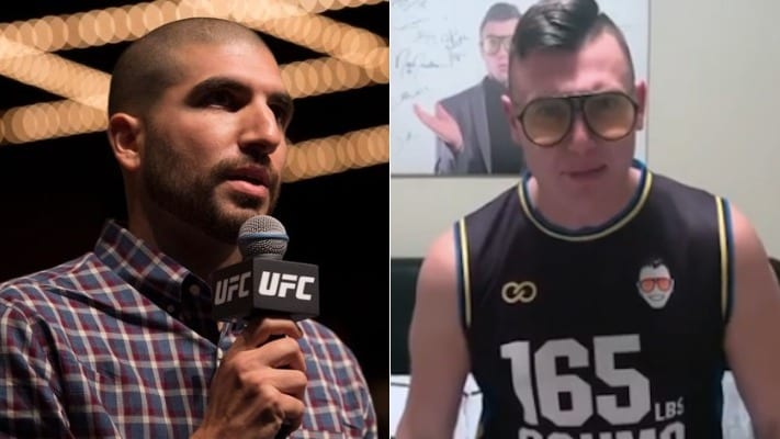 The Schmo Challenges Ariel Helwani To Charity Grappling Match (Video)