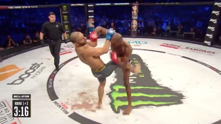 Michael Page Ends Giovanni Melillo With One Punch – Bellator London Highlights