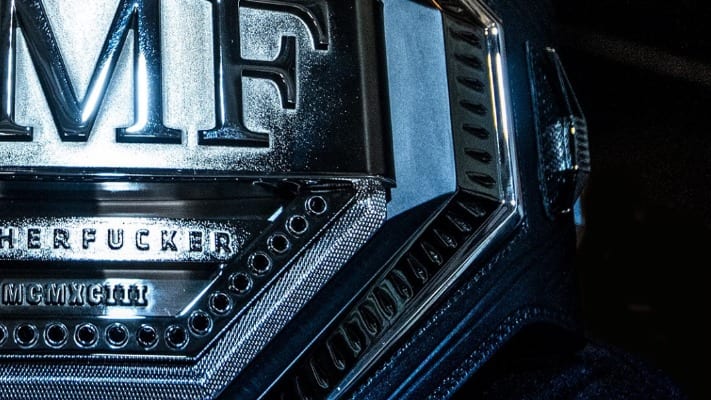 UFC Unveils Baddest Mother F*cker Belt Design (Photo)