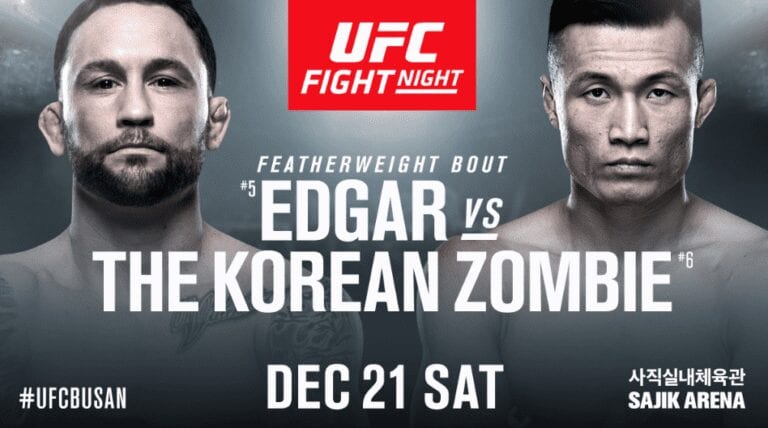 Frankie Edgar Replaces Brian Ortega, Meets Korean Zombie At UFC Busan