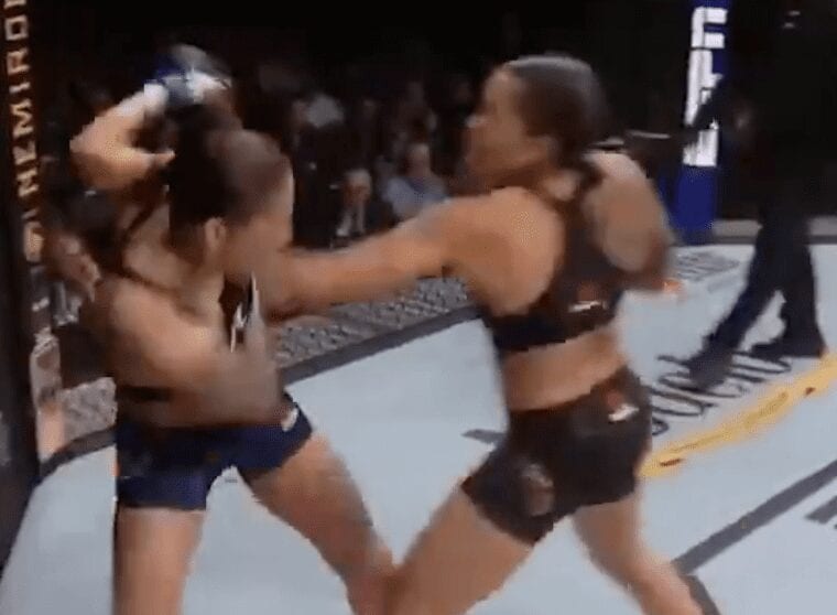Amanda Nunes Dominates Germaine de Randamie - UFC 245 Highlights 1 Nunes De Randamie