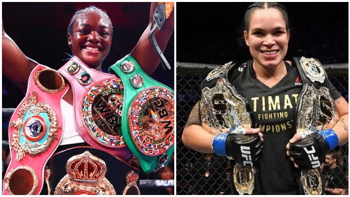 Claressa Shields Explains Why She Is Ahead Of Amanda Nunes As The GWOAT