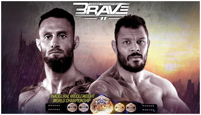 BRAVE 31 Results: Souza Stops Hanekom To Capture Middleweight Crown