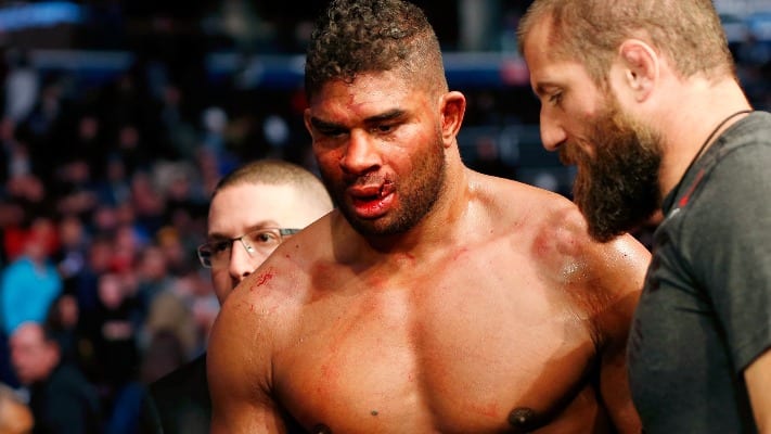 Alistair Overeem Reacts To Having Lip Torn Apart In UFC DC Loss