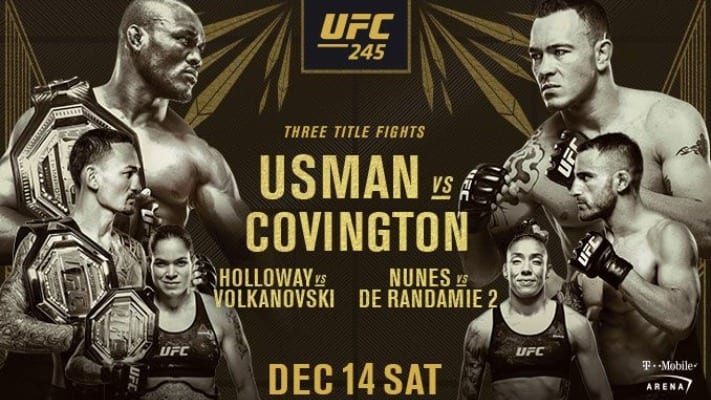 UFC 245 Results