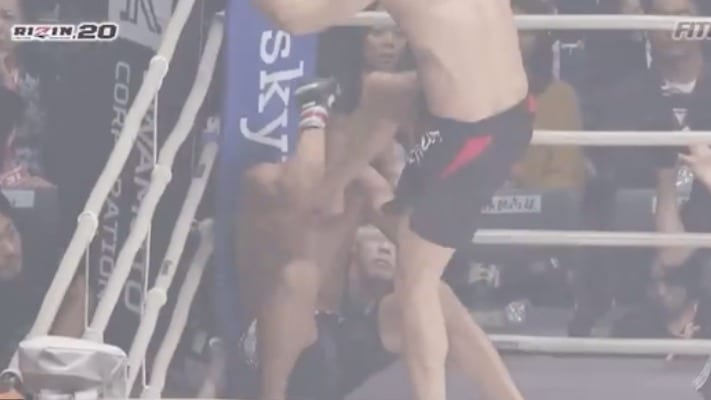 Patricky Freire Gets Nasty Soccer Kick KO At RIZIN 20 (Video)