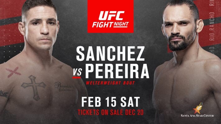 Diego Sanchez vs. Michel Pereira Booked For UFC Rio Rancho