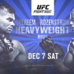 UFC DC Results