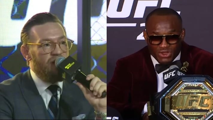 Kamaru Usman Warns McGregor About Welterweight Move: He Must Want To Die