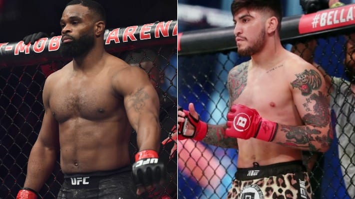 Tyron Woodley Drops Freestyle Diss On Dillon Danis, Danis Responds