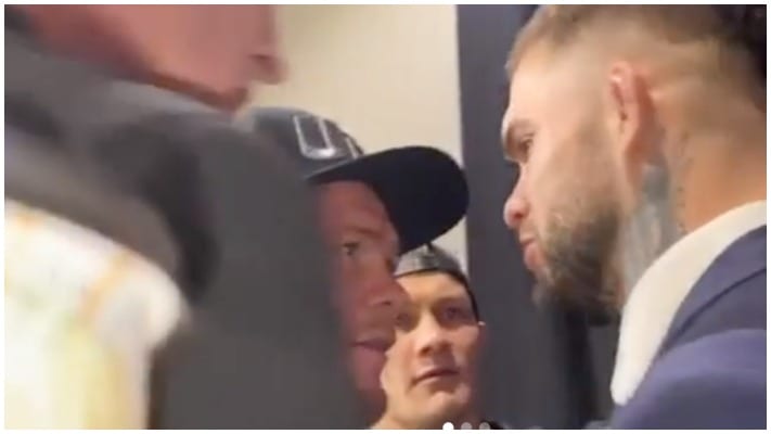 Petr Yan, Cody Garbrandt Confront Each Other Backstage At UFC 245 (Video)