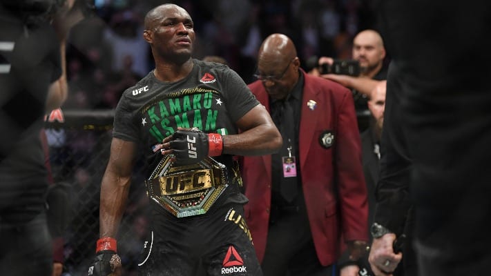 Kamaru Usman Claims ‘USA’ Chants At UFC 245 Were For Him, Not Colby Covington