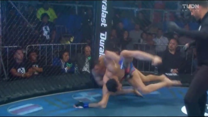 MMA Fighter Breaks Arm During Big Slam Takedown (Video)