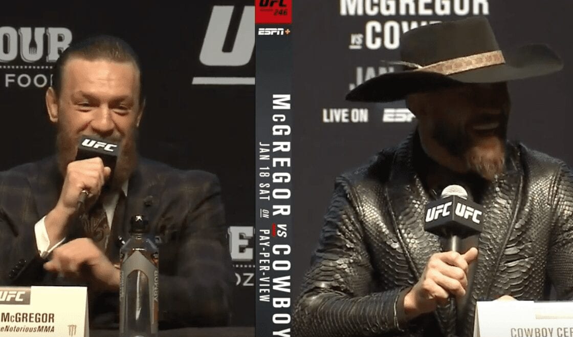 Conor McGregor Claims He Can Read 'Cowboy' Like A Book 1 McGregor Cerrone