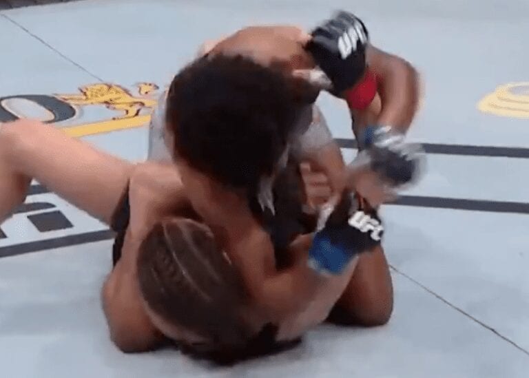 Angela Hill Lands Brutal Elbows To Get Win Over Hanna Cifers – UFC Raleigh Highlights