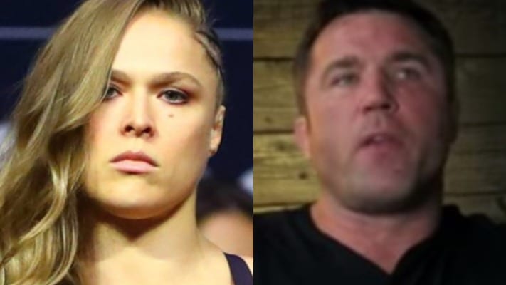 Chael Sonnen: I Never Thought Ronda Rousey Was Best In The World 1 Rousey Sonnen