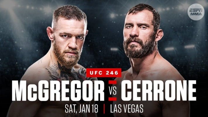 UFC 246 Staff Predictions: Conor McGregor vs. Donald Cerrone