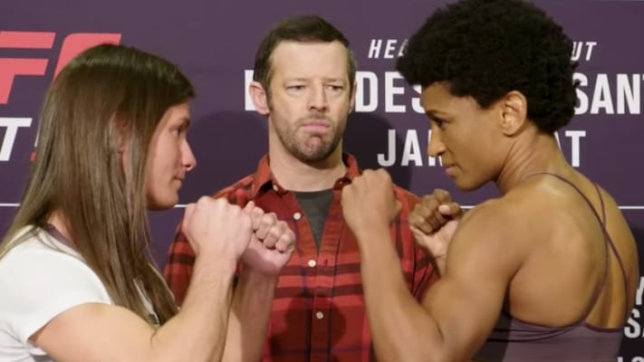 Angela Hill Finishes Hanna Cifers With Ground Strikes – UFC Raleigh Results