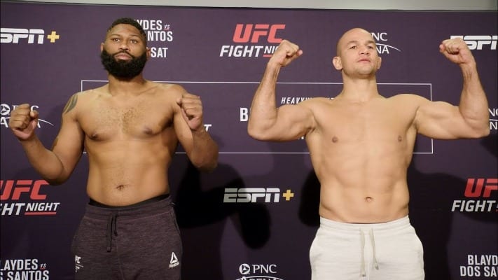 UFC Raleigh Staff Predictions: Curtis Blaydes vs. Junior dos Santos