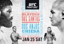 UFC Raleigh Results
