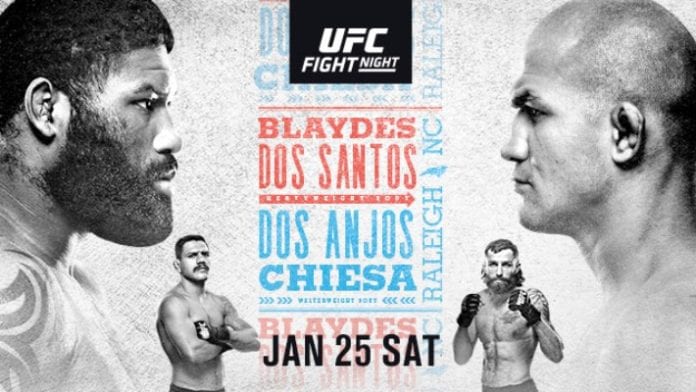 UFC Raleigh Results