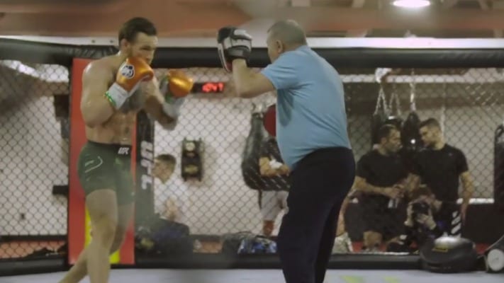 Conor McGregor Releases Training Footage Ahead Of UFC Return (Video)