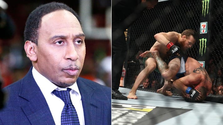 Stephen A. Smith Reacts To Donald Cerrone Admitting He Didn’t Want To Fight At UFC 246