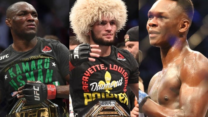 Kamaru Usman Claims He’d Never Fight Khabib Or Israel Adesanya