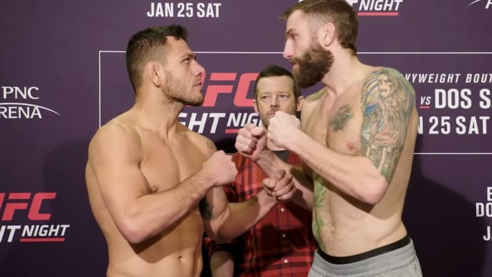 Michael Chiesa Grapples Rafael dos Anjos For Win – UFC Raleigh Results