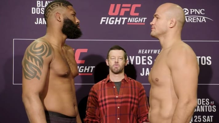 Curtis Blaydes Punches Out Junior dos Santos – UFC Raleigh Results