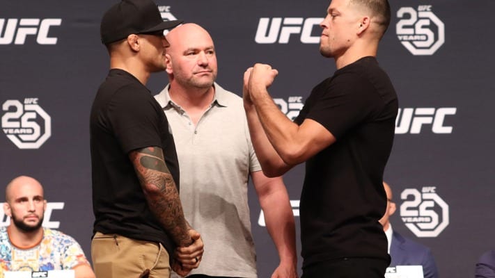Nate Diaz Hits Out At Conor McGregor, Dustin Poirier For ‘Play Fighting’