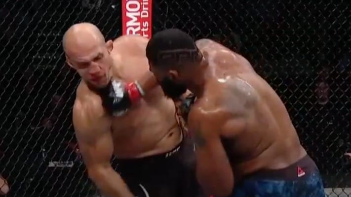 Curtis Blaydes Finishes Junior Dos Santos - UFC Raleigh Highlights 1 Blaydes Dos Santos