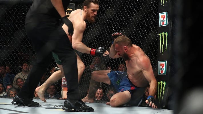 Twitter Reacts To Conor McGregor Smoking Donald Cerrone At UFC 246