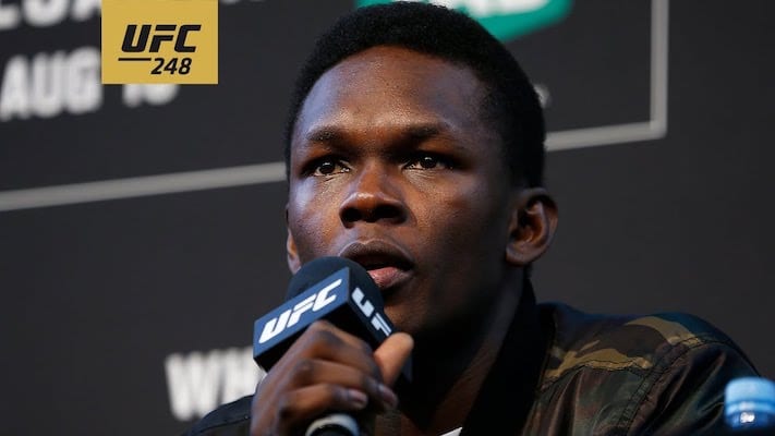 UFC 248 Press Conference Video & Live Stream 1 Adesanya