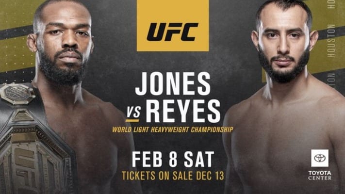 UFC 247 Full Fight Card