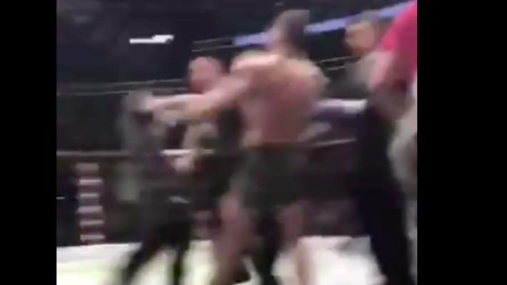 New Footage Emerges Of Conor McGregor Hitting Khabib’s Teammate (Video)